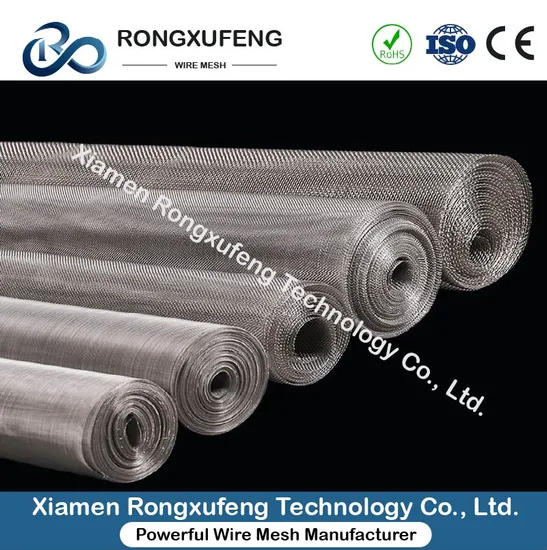 904L Stainless Steel Wire Mesh Reverse Dutch Weave for Superior Debris Retention