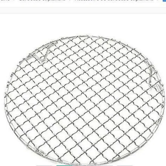 Welded Construction Stainless Steel Barbecue Mesh for Sturdy Grilling Support