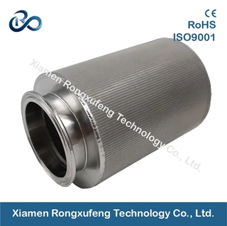 Customized 1-20 Inch Stainless Steel 304/316/316L Sintered Wire Mesh Cylindrical Filters
