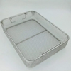 Lab Grade Stainless Steel Sterilization Basket for Laboratory Instrument Disinfection