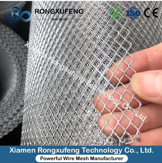 Titanium Expanded Metal&Diamond Mesh Roll Durable Metal Mesh for Battery Electrode & Catalyst Carrier