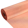 300 325 350 400 500 Mesh Tinned Copper Wire Mesh Corrosion Resistant Filter Welded Screen