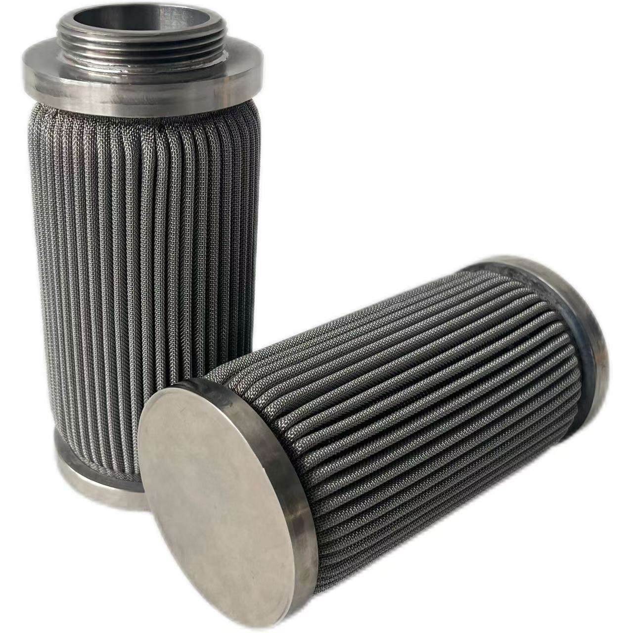 PLEATED WIRE MESH METAL FILTER High Efficiency • Low Pressure Drop • Reusable