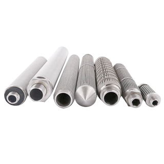 PLEATED WIRE MESH METAL FILTER High Efficiency • Low Pressure Drop • Reusable