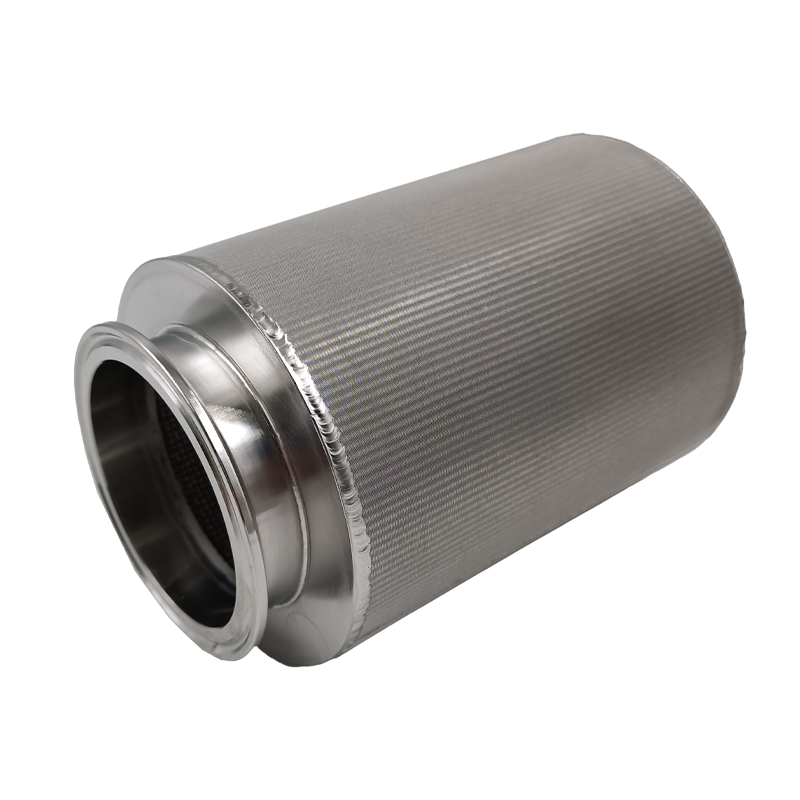 Customized 1-20 Inch Stainless Steel 304/316/316L Sintered Wire Mesh Cylindrical Filters