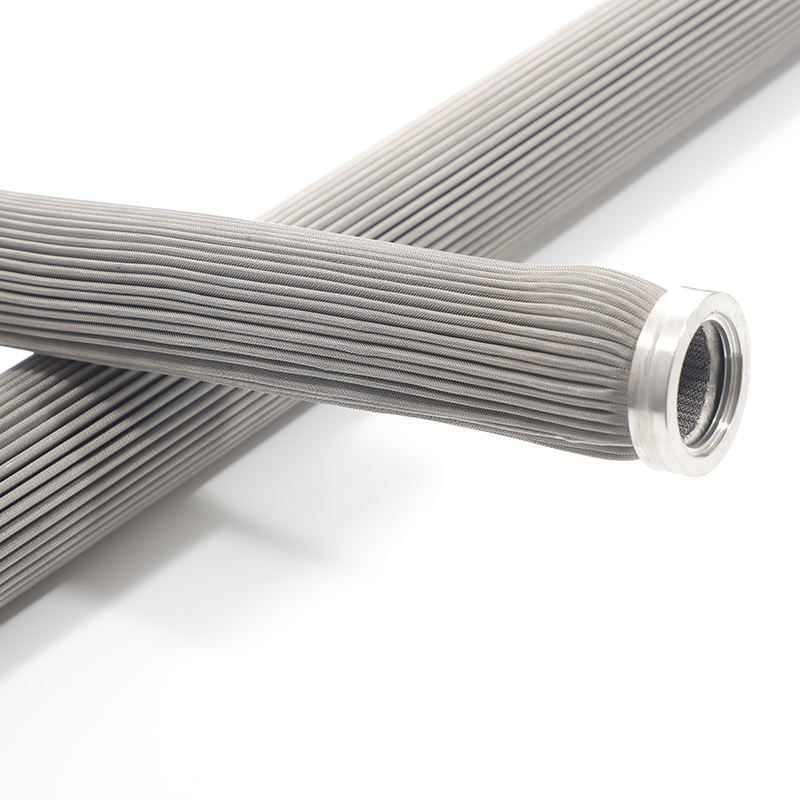 PLEATED WIRE MESH METAL FILTER High Efficiency • Low Pressure Drop • Reusable