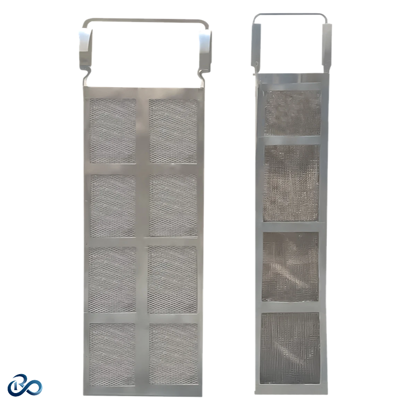 Titanium Basket Anode Mesh Basket for Electroplating