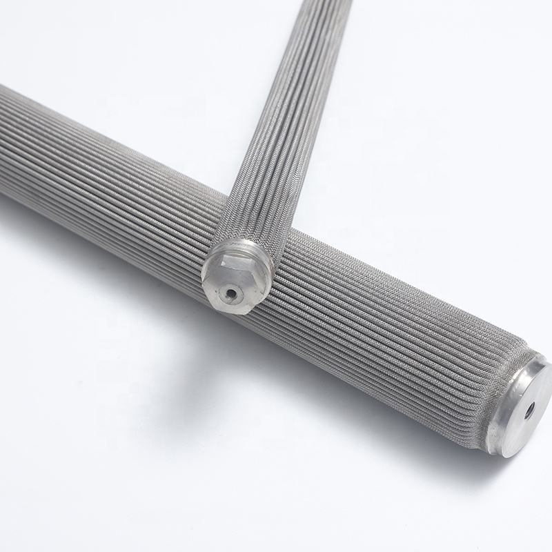 PLEATED WIRE MESH METAL FILTER High Efficiency • Low Pressure Drop • Reusable