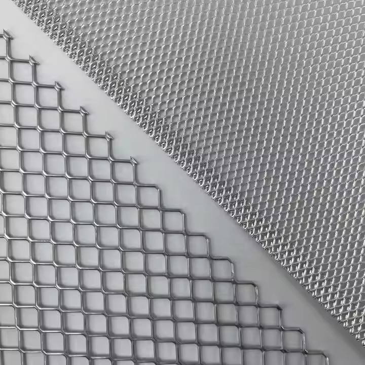 Titanium Expanded Metal&Diamond Mesh Roll Durable Metal Mesh for Battery Electrode & Catalyst Carrier